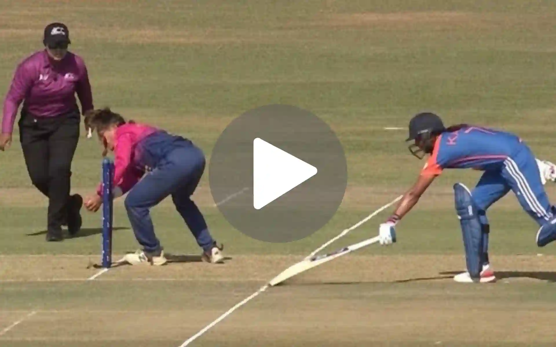 [Watch] Harmanpreet-Richa's Miscommunication Cost India Big-Time As Run Out Displays on Screen